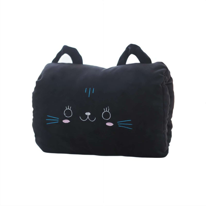 Cartoon Hand Pillow Hand Warmer Multifunction Home Animal Plush Muffs Winter Hugging Warm Arm Cushion for Women Men Home Travel Office Warmers - Image 1